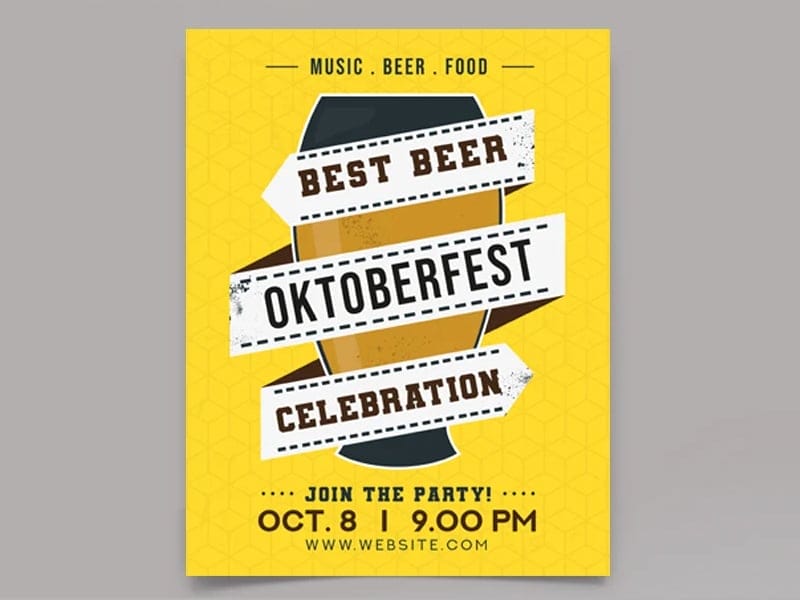 Best Free Flyer Templates 447 Oktoberfest Flyer Template