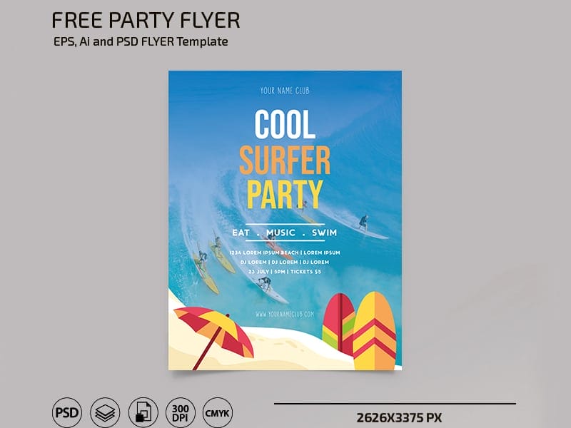 Party Flyer Template