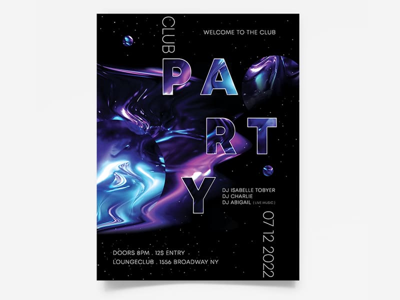 Best Free Flyer Templates 234 Party Flyer Template