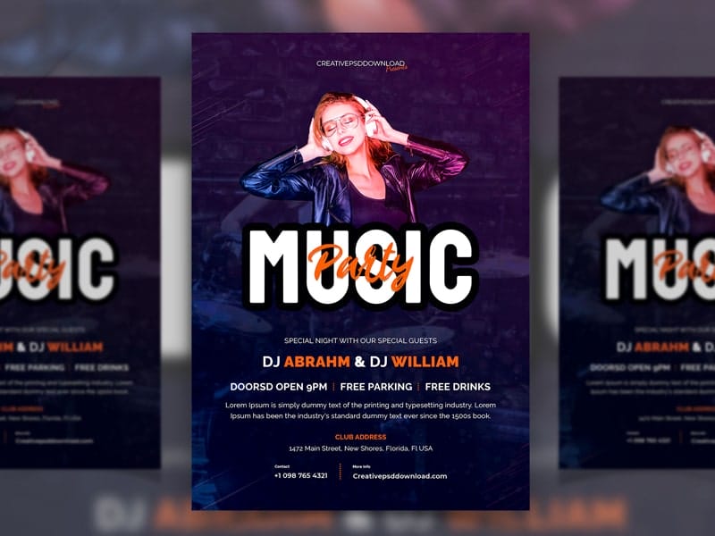 Best Free Flyer Templates 226 Party Invitation Flyer Template