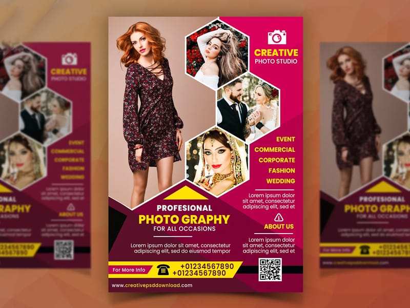 Photoshoot Studio Flyer Template