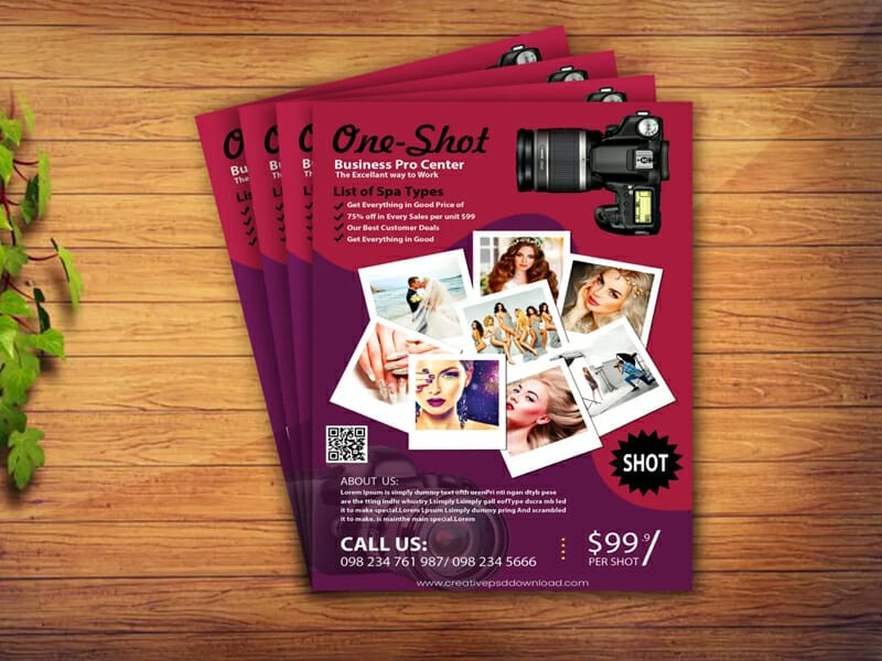 Best Free Flyer Templates 334 Photoshoot Studio Flyer