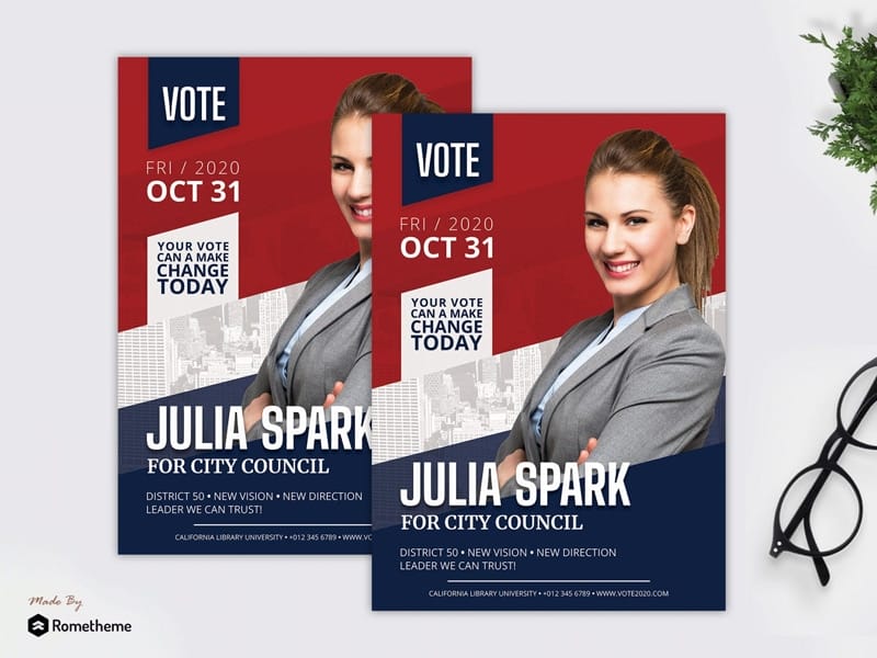 Best Free Flyer Templates 500 Political Election Flyer