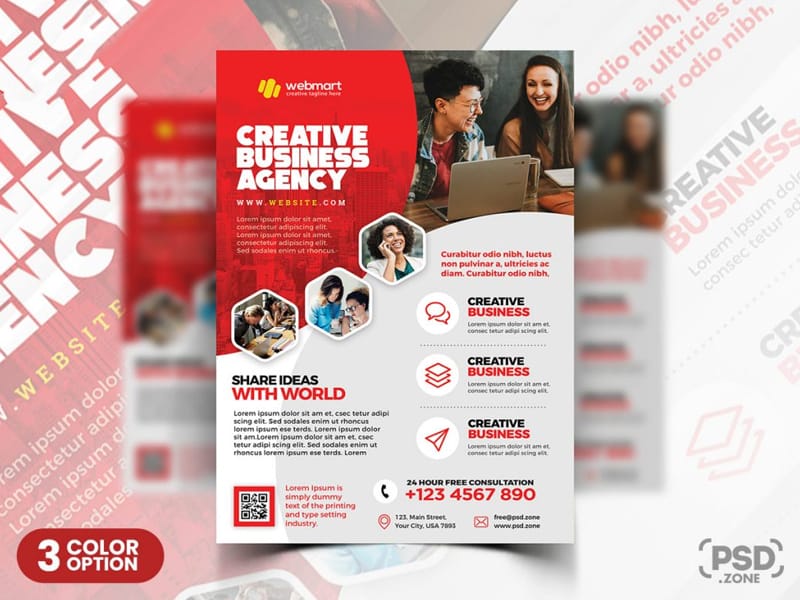 Best Free Flyer Templates 48 Print Ready Corporate Flyer Design