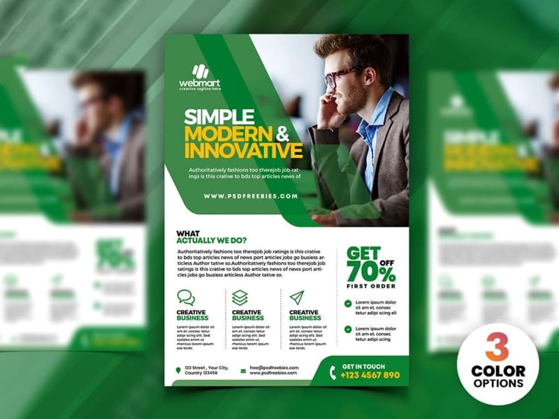 Best Free Flyer Templates 49 Professional Corporate Flyer Design