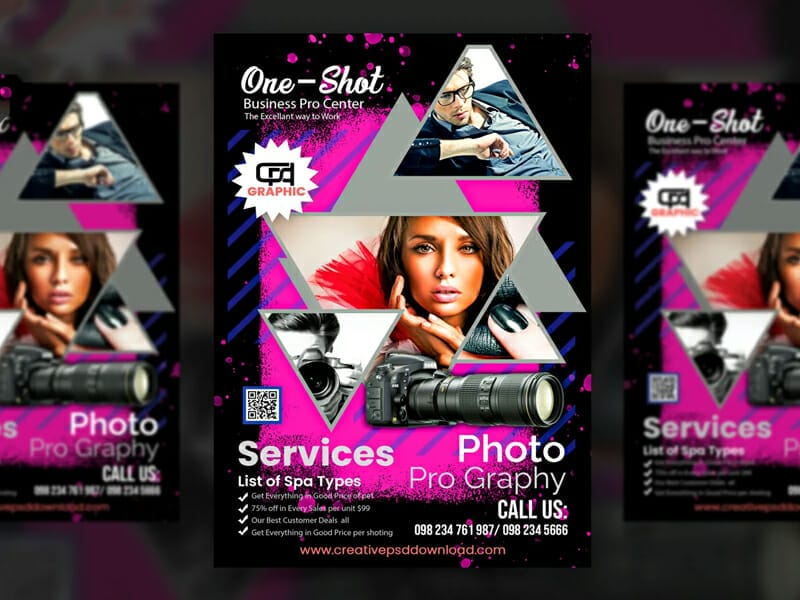 Best Free Flyer Templates 340 Professional Photo Studio Flyer