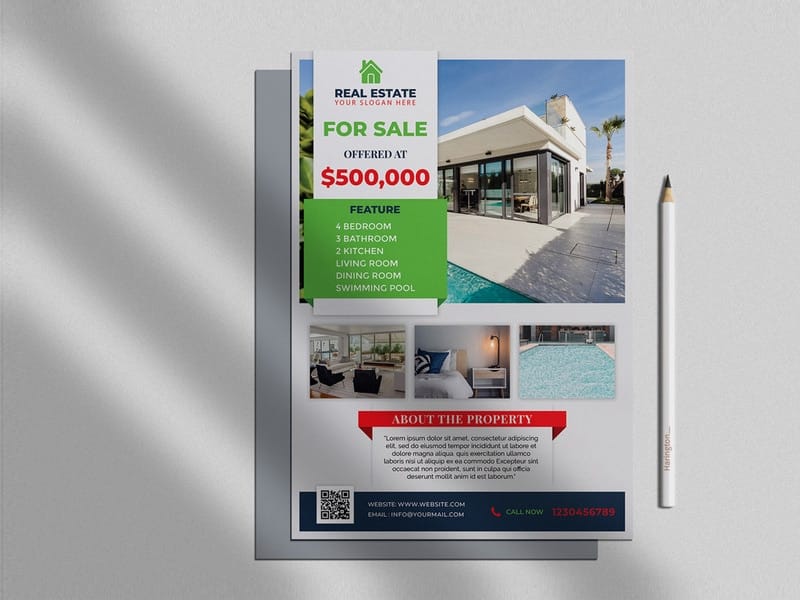 Real Estate Flyer Template