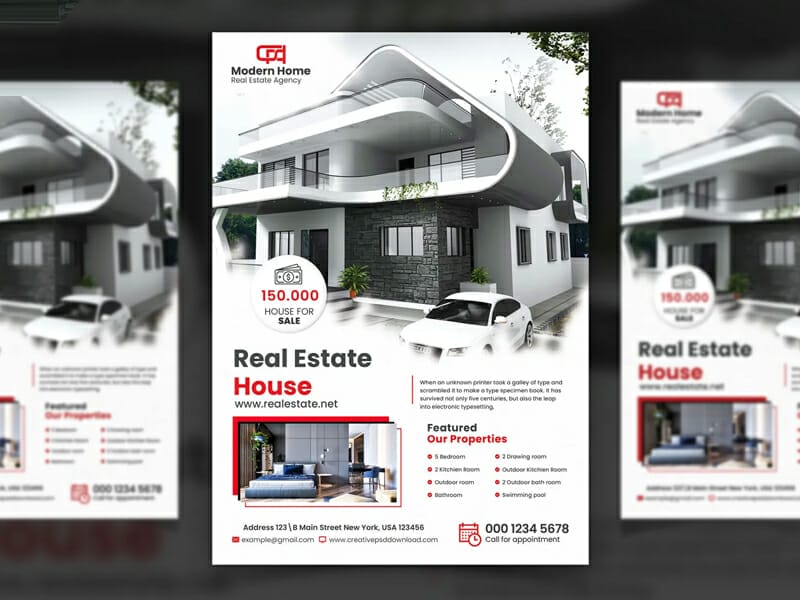 Best Free Flyer Templates 120 Real Estate Flyer