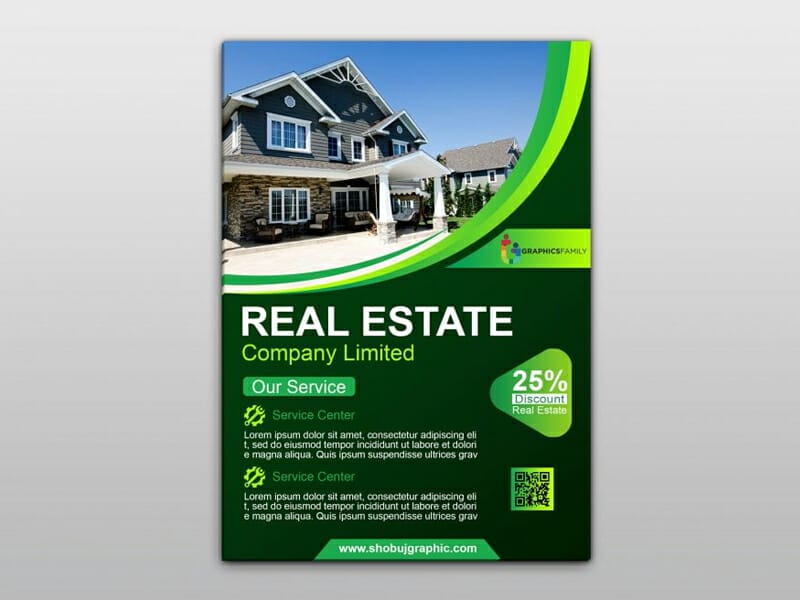 Real Estate Modern Flyer Template