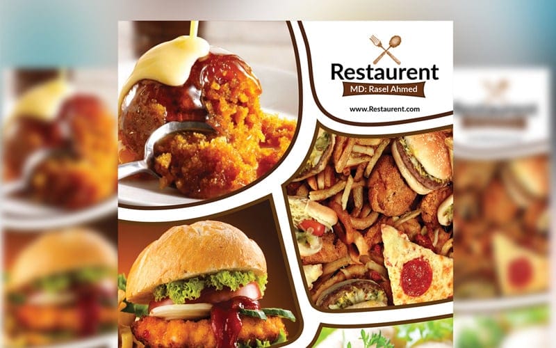 Best Free Flyer Templates 325 Resturent Flyer PSD