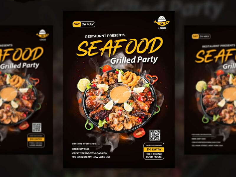 Sea Food Flyer