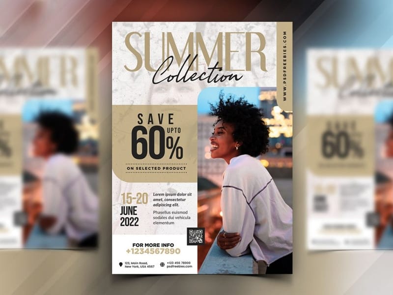 Season Fashion Sale Flyer Template