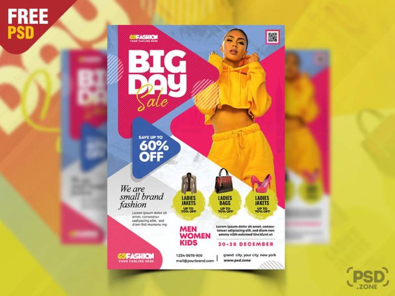 Best Free Flyer Templates 1 Season Special Fashion Sale Flyer
