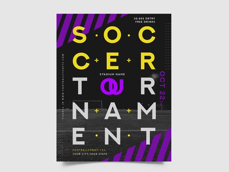 Best Free Flyer Templates 466 Soccer Flyer Template
