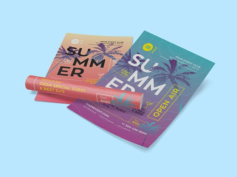 Summer Poster Template