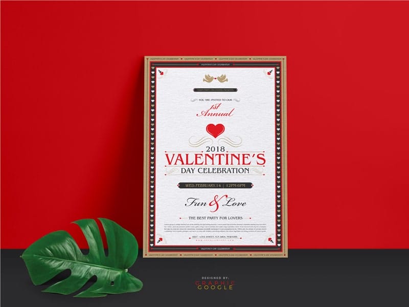 Valentine Flyer Template