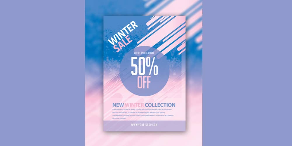 Winter sale Flyer