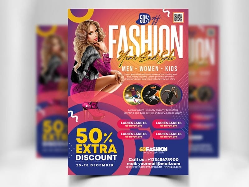 Best Free Flyer Templates 23 Year End Sale Flyer PSD