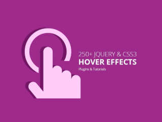 jQuery and CSS3 Hover Effects