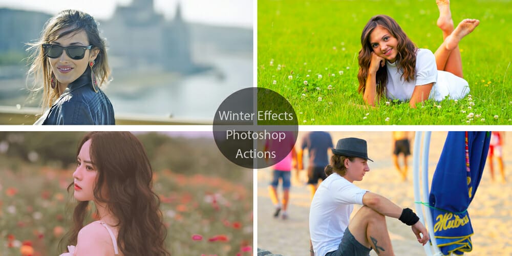 Latest Free Photoshop Actions 5 10+ Winter Photoshop Actions
