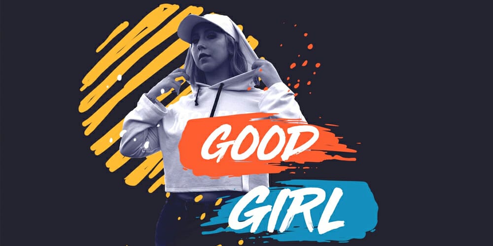 Latest Free Photoshop Actions 272 Abstract Portrait Effect Template