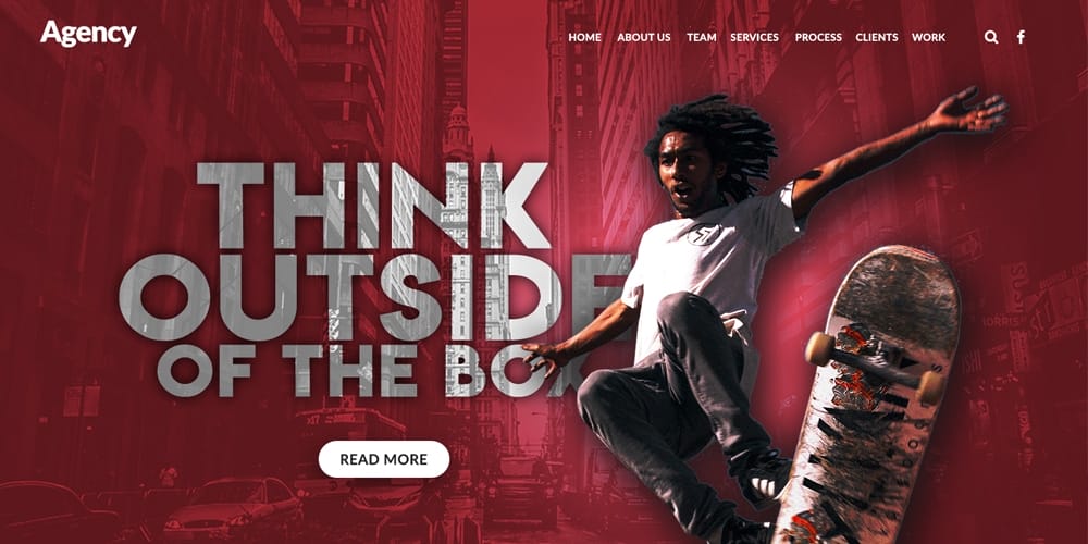 Best Free Web Templates 2023 147 Agency Creative Web Template PSD