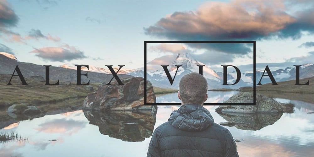 Free Portfolio Website Templates (PSD , HTML) 31 Alex Personal Portfolio Template PSD