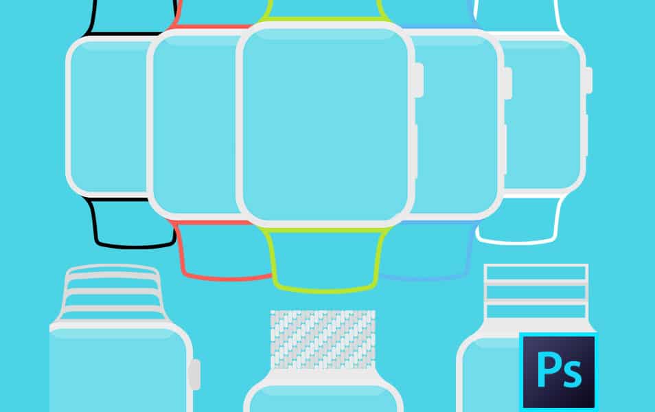 100+ Apple Watch Design Resources (Mockups, UI Kits, Templates, Icons, Tools) 24 Apple Watch Line Template