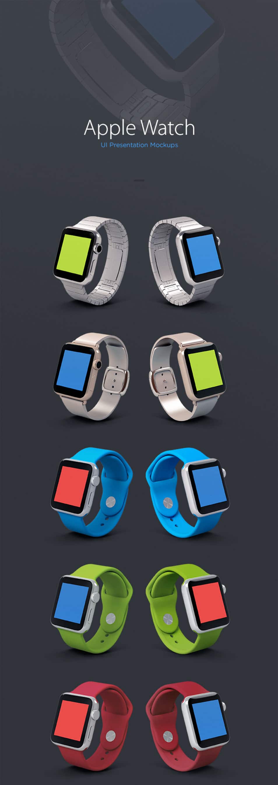 Apple Watch Mockups