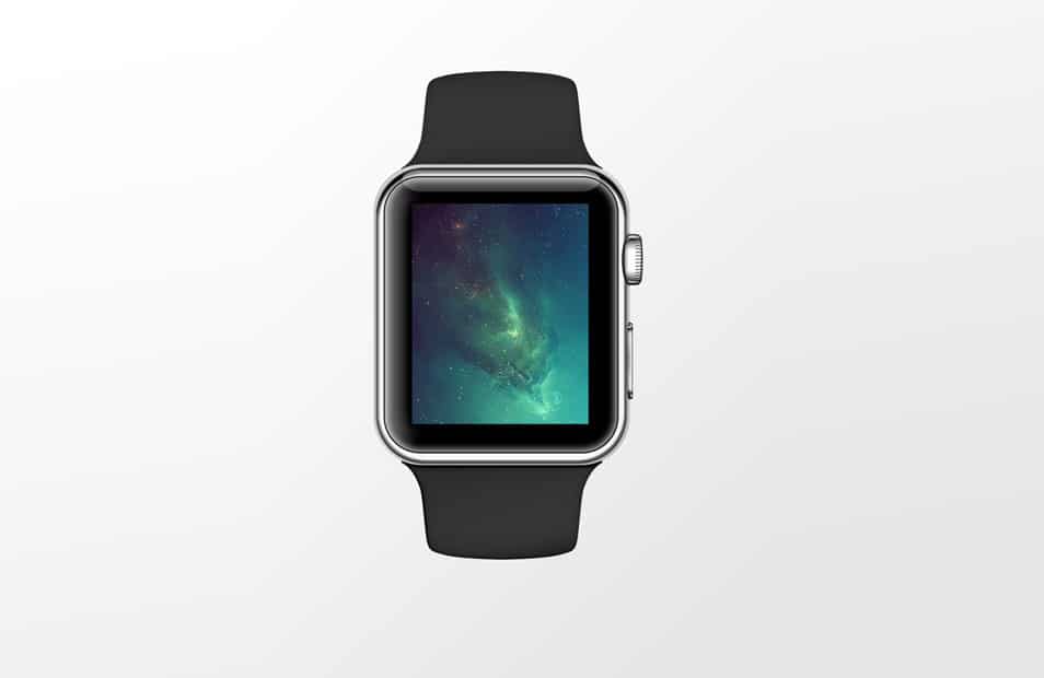 Apple Watch Sport PSD Mock-Up