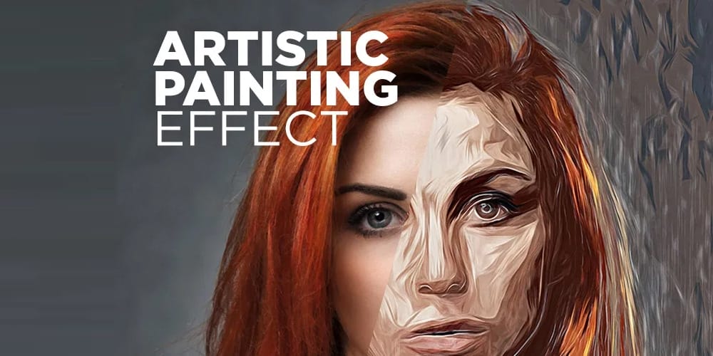 Latest Free Photoshop Actions 108 Artistic Painting Effect