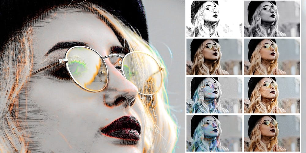 Latest Free Photoshop Actions 99 Artistic Photoshop Actions