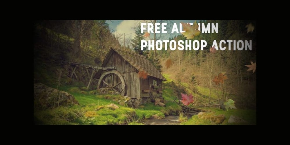 Latest Free Photoshop Actions 11 Autumn Photo Effect