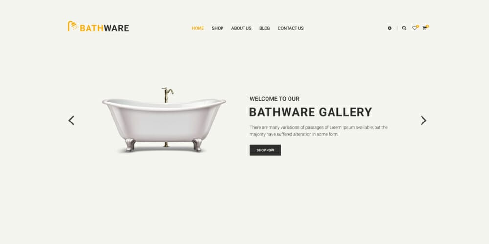 Best Free Web Templates 2023 52 Bathware Store