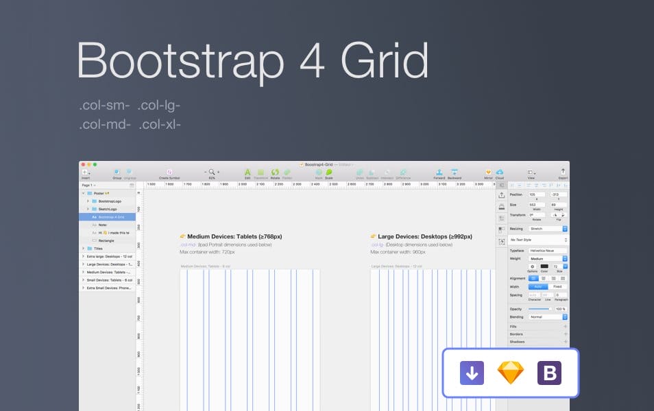 Bootstrap 4 Grid