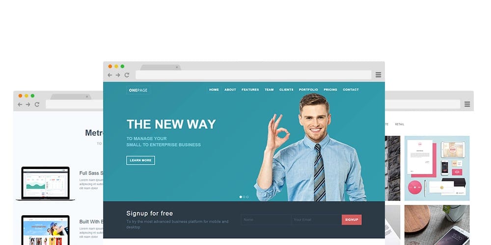 Best Free Web Templates 2023 289 Bootstrap Based One Page HTML Template