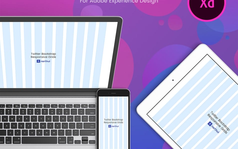 Bootstrap Grids Adobe XD