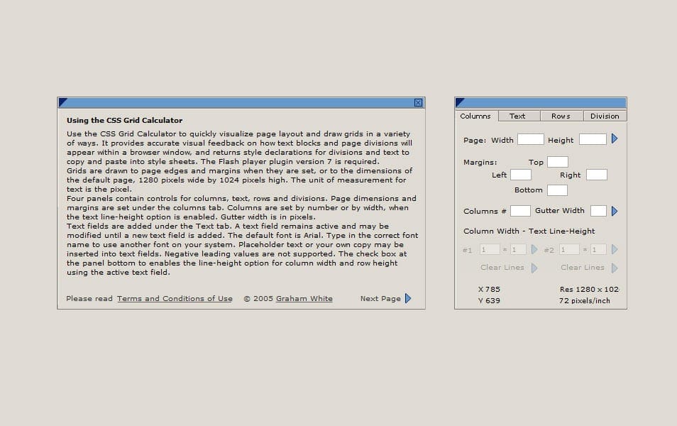 CSS Grid Calculator