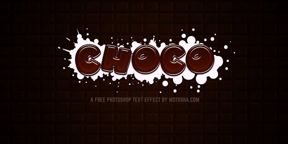 Chocolate Text Effect