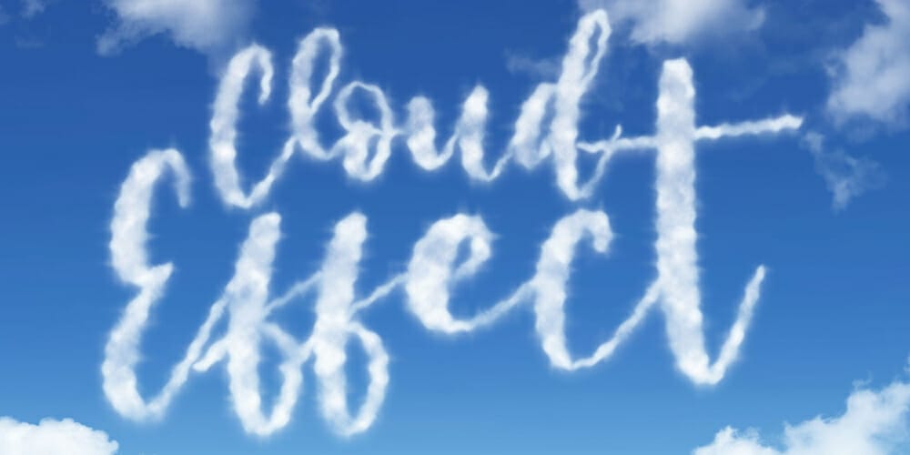 Cloud Text Effect