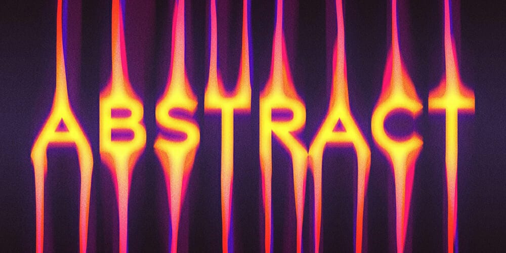 Latest Free Photoshop Text Styles & Effects 98 Color Leak Text Effect