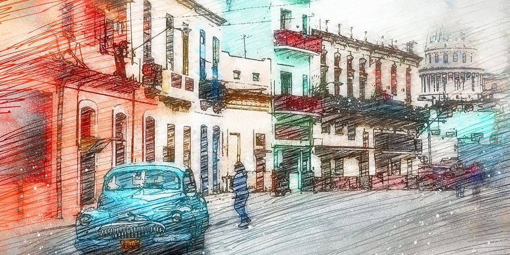 Latest Free Photoshop Actions 70 Color Pencil Sketch Photoshop Action