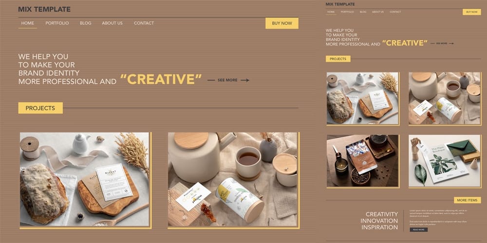 Best Free Web Templates 2023 136 Creative Graphics Agency Website Template