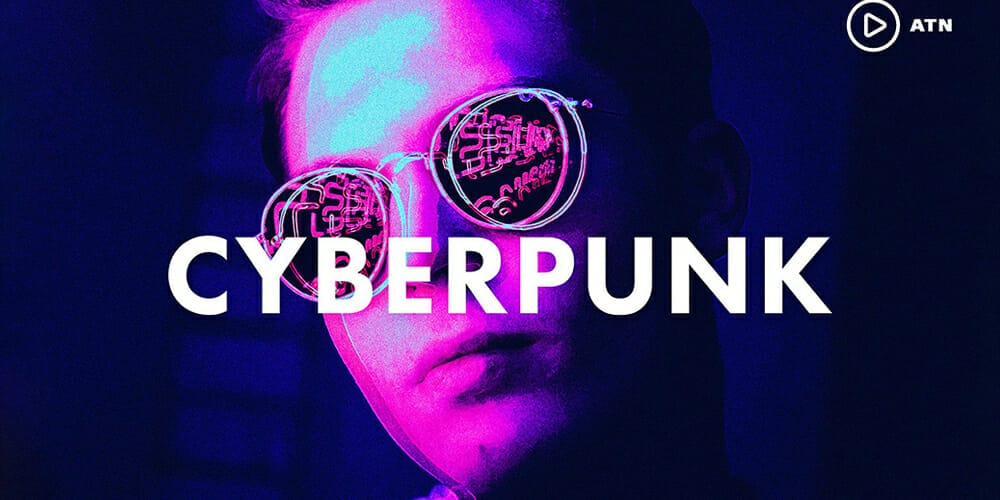Latest Free Photoshop Actions 285 Cyberpunk Photo Action