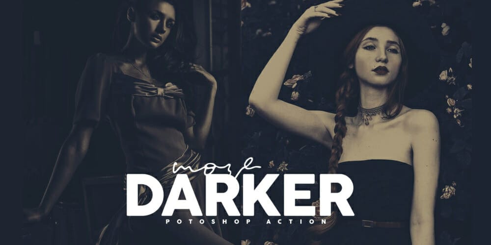 Latest Free Photoshop Actions 216 Darker Photoshop Action