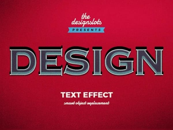 Latest Free Photoshop Text Styles & Effects 271 Design Vintage Text Effect PSD