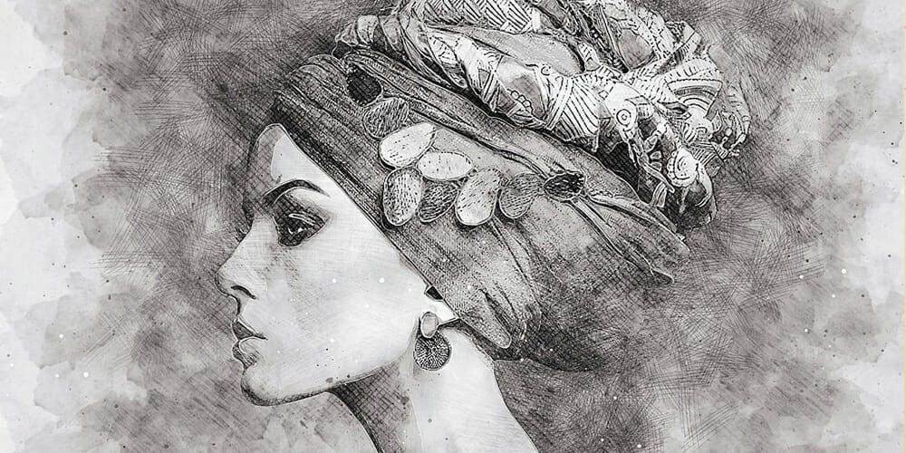 Latest Free Photoshop Actions 84 Digital Sketch Photoshop Action