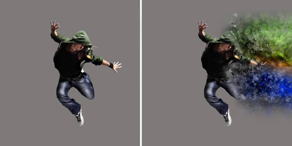 Dispersion Photoshop Action