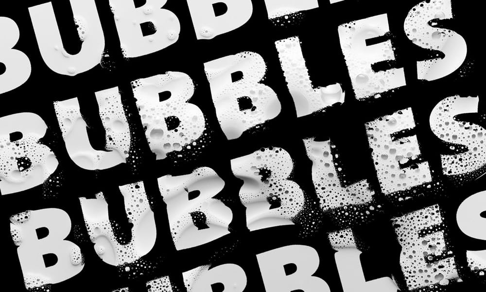 Latest Free Photoshop Text Styles & Effects 16 Distort Bubble Text Effect PSD