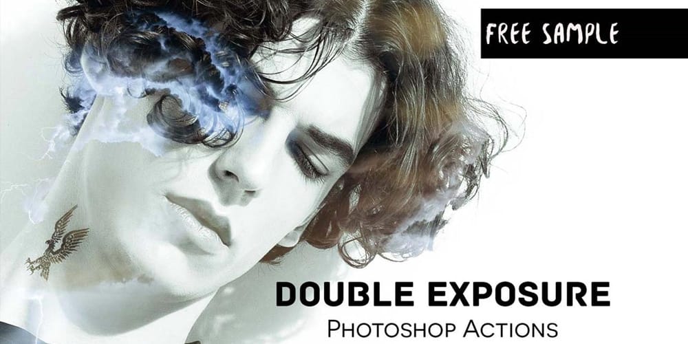 Latest Free Photoshop Actions 33 Double-Exposure-Effect-Photoshop-Actions